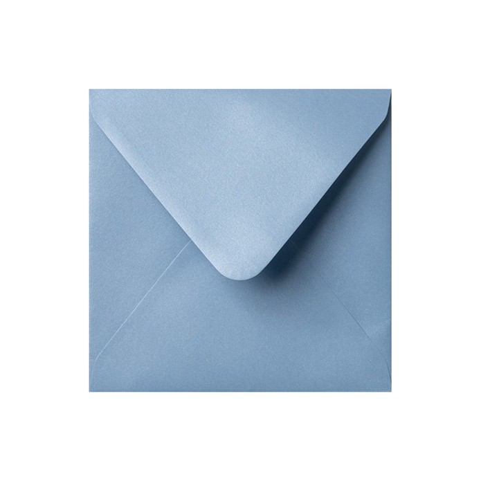 Enveloppen Ice blue Metallic 14x14