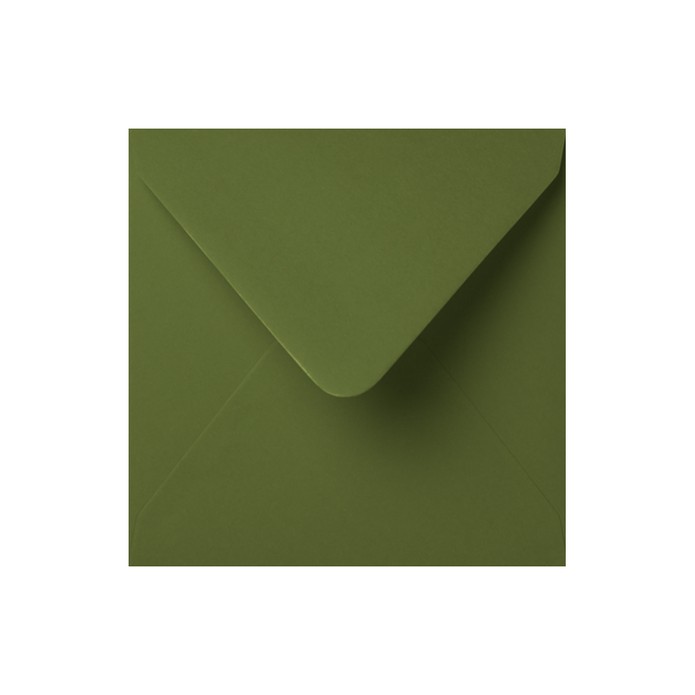 Enveloppen Mos groen 14x14