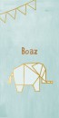 Boaz en Raff tweeling kaartje origami diertjes voor