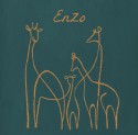 Enzo giraffe one-line tekening voor