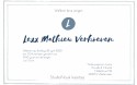Lexx stoer geboortekaartje achter