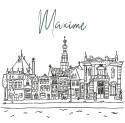 Maxime skyline Haarlem voor