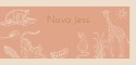 NovaJess geboortekaartje meisje jungle voor