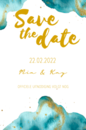 Mia en Kay Save the date kaartje voor
