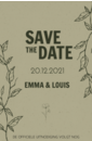 Emma Louis Save the date kaartje voor