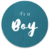 Sluitsticker boy