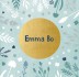 Emma Bo geboortekaartje bloemetjes