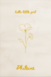 Geboortekaartje bloem - Phileine